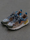 Flower Mountain/YAMANO 3 Hiking Shoes Series FM-FM63695-SJLTTC (Dark Green/Camel/Terracotta) (FM63568)